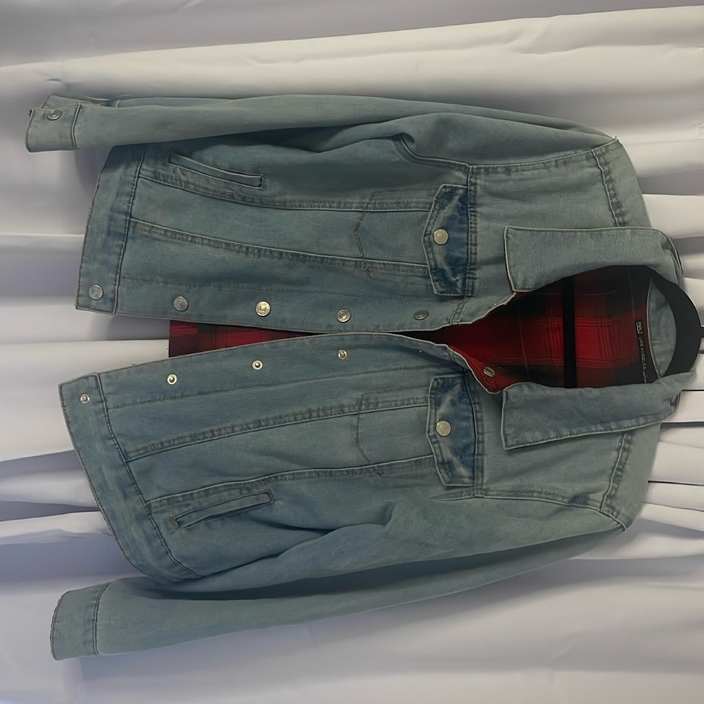 Reversible denim jacket.